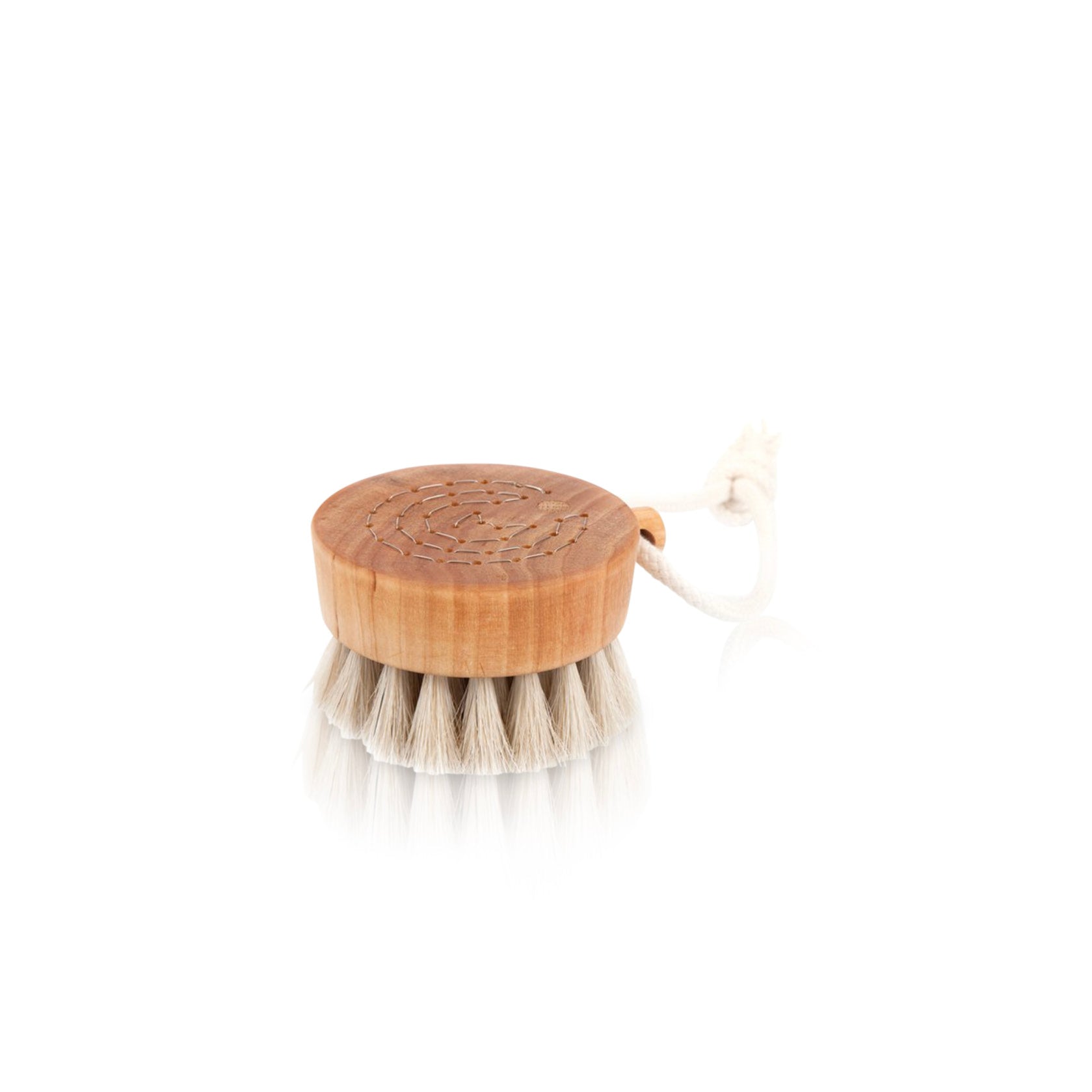 Bath Brush Puck on Rope