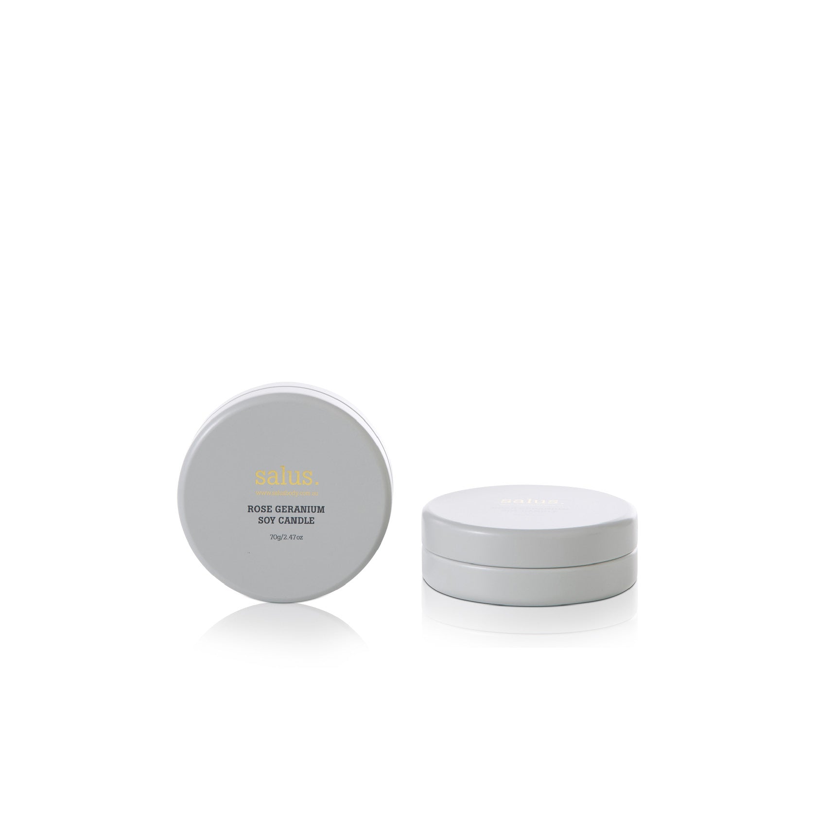 Rose Geranium Soy Candle Mini