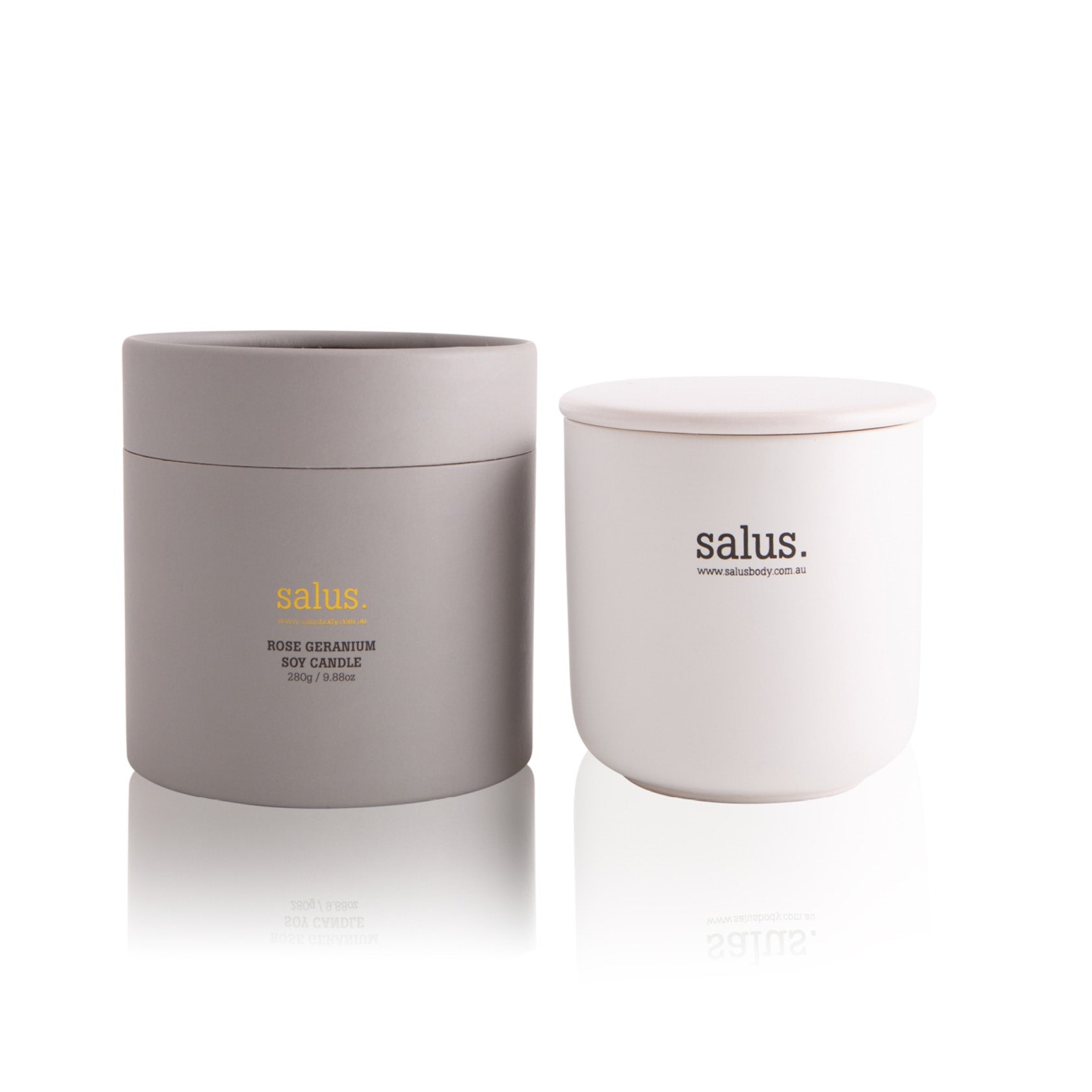 Rose Geranium Soy Candle