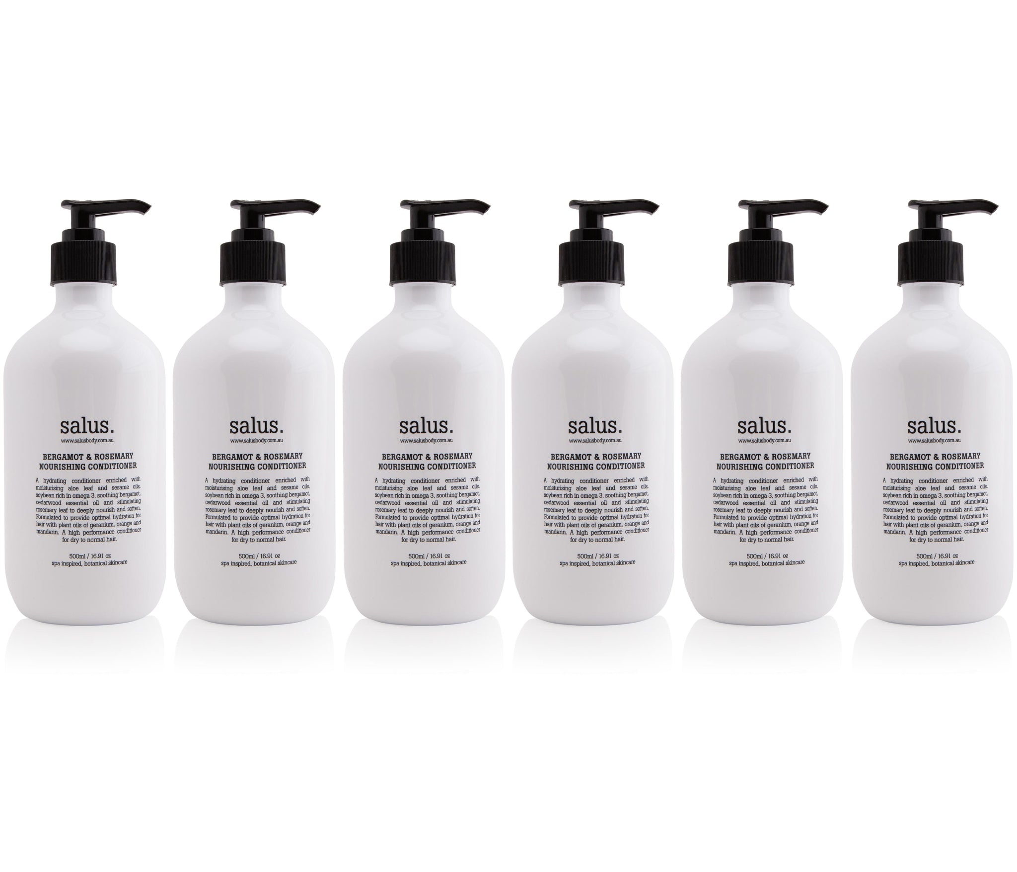 Conditioner, Bergamot & Rosemary – 6 Pack