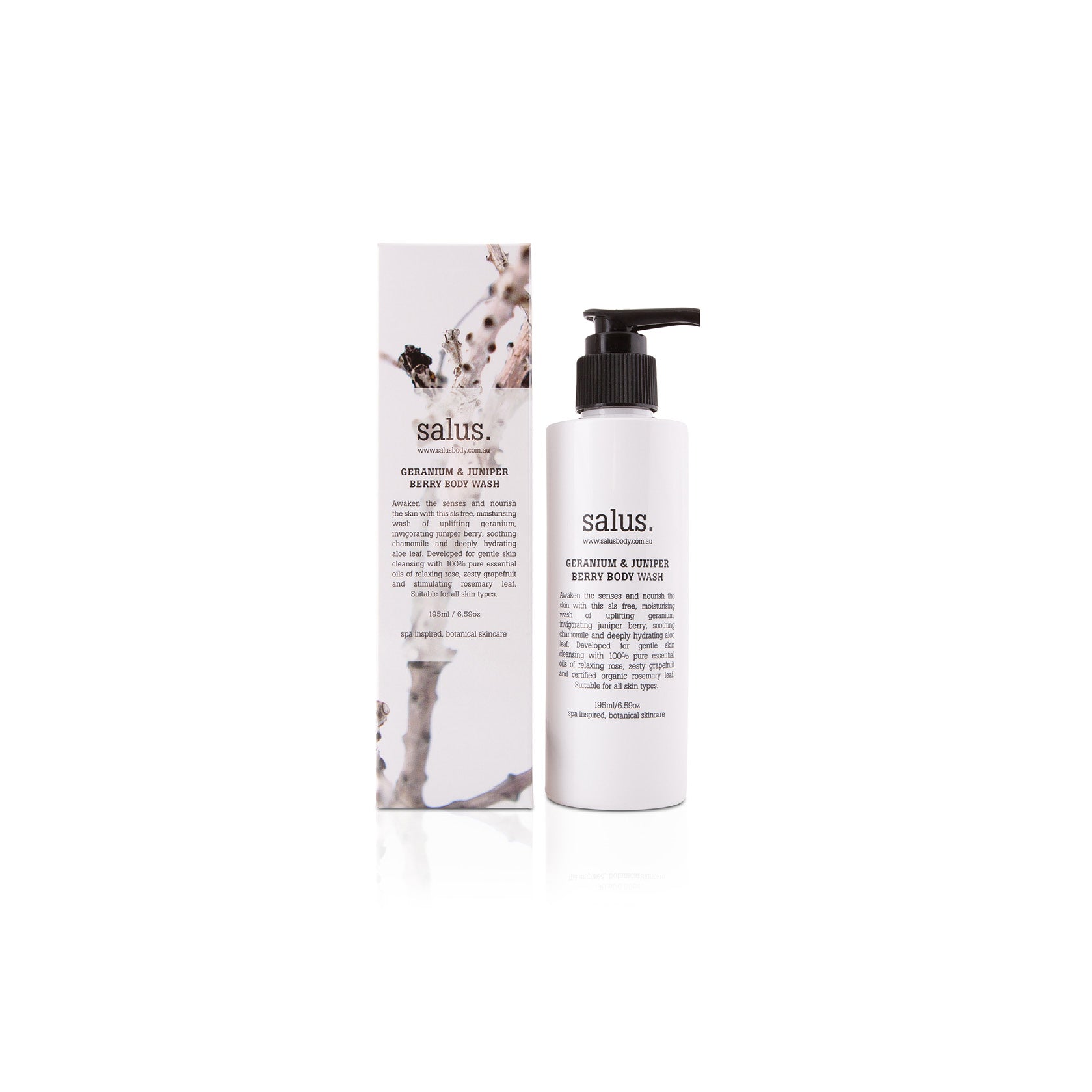 Geranium & Juniper Berry Body Wash