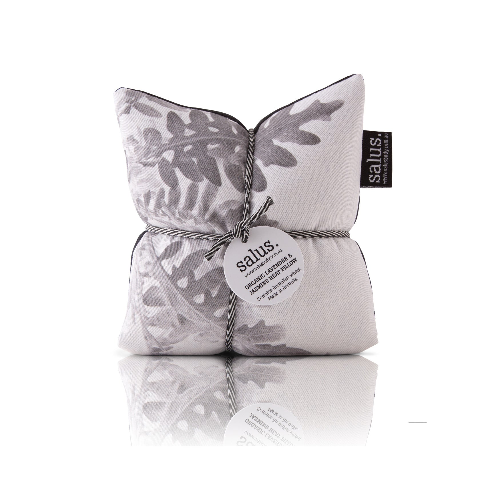 Lavender & Barley Heat Pillow Grey Botanical