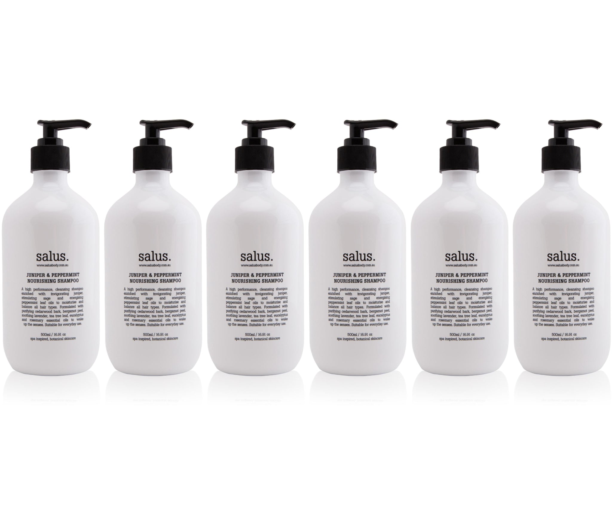 Shampoo, Juniper & Peppermint – 6 Pack