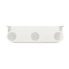 Triple Soap Dispenser Holder, White