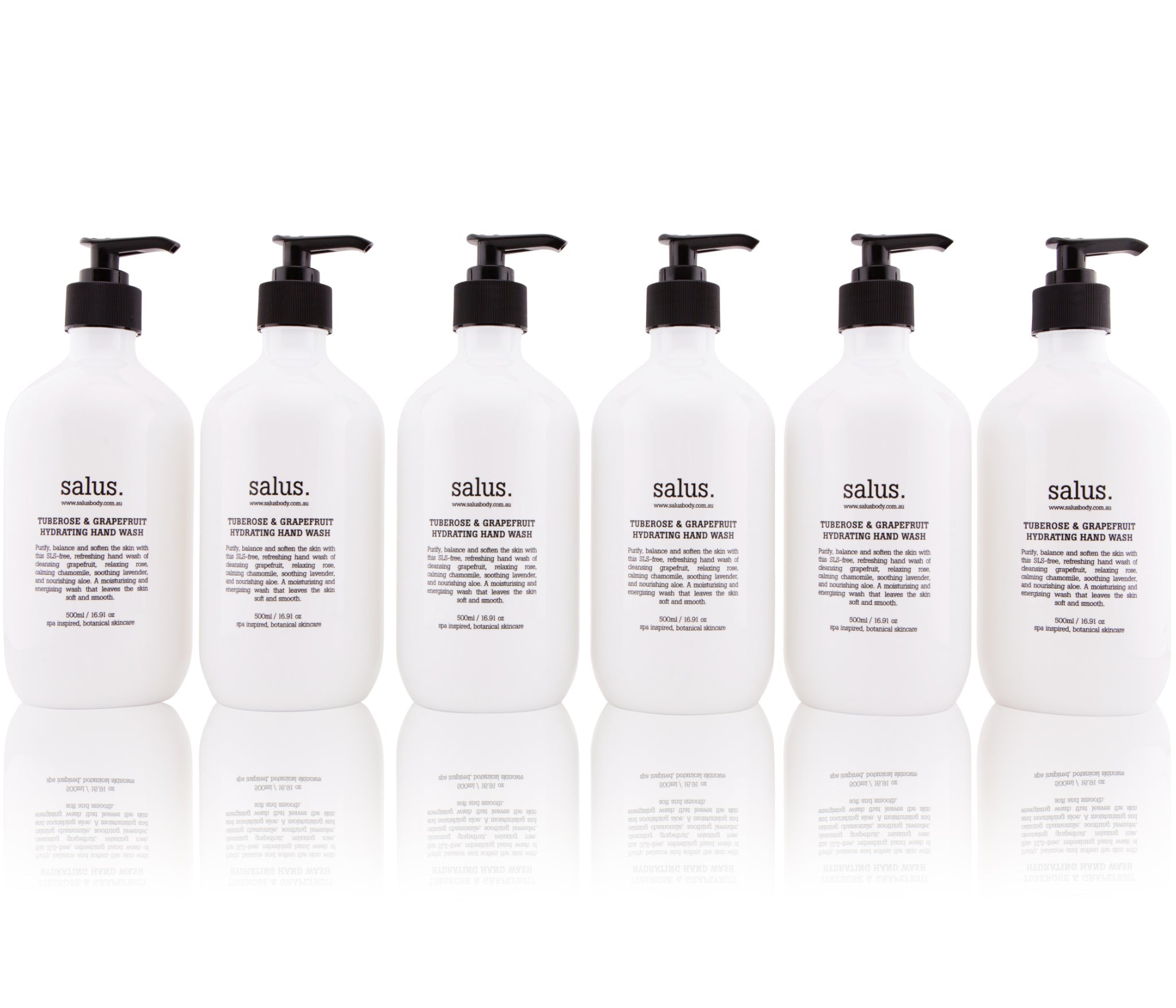 Hand Wash, Tuberose & Grapefruit – 6 Pack
