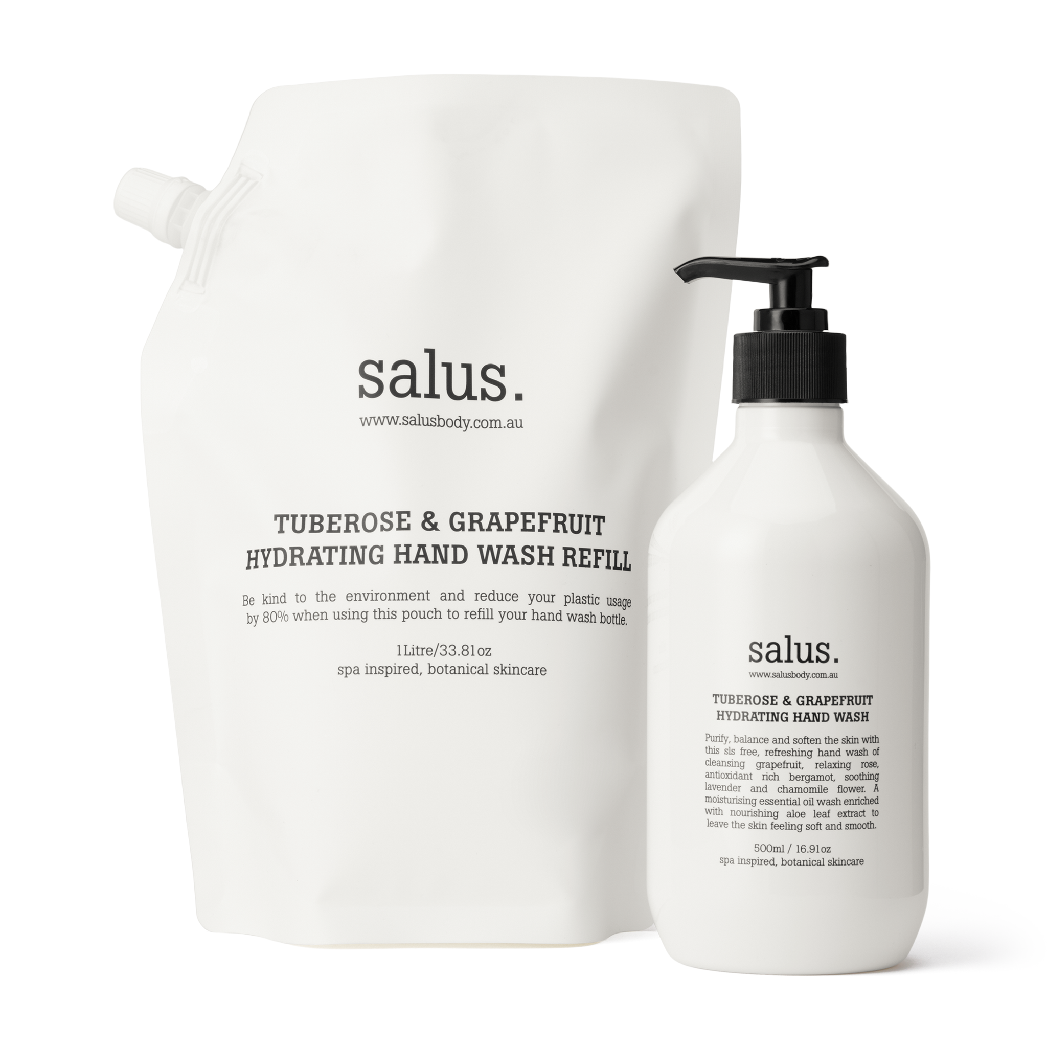 Tuberose & Grapefruit Hydrating Hand Wash Bundle
