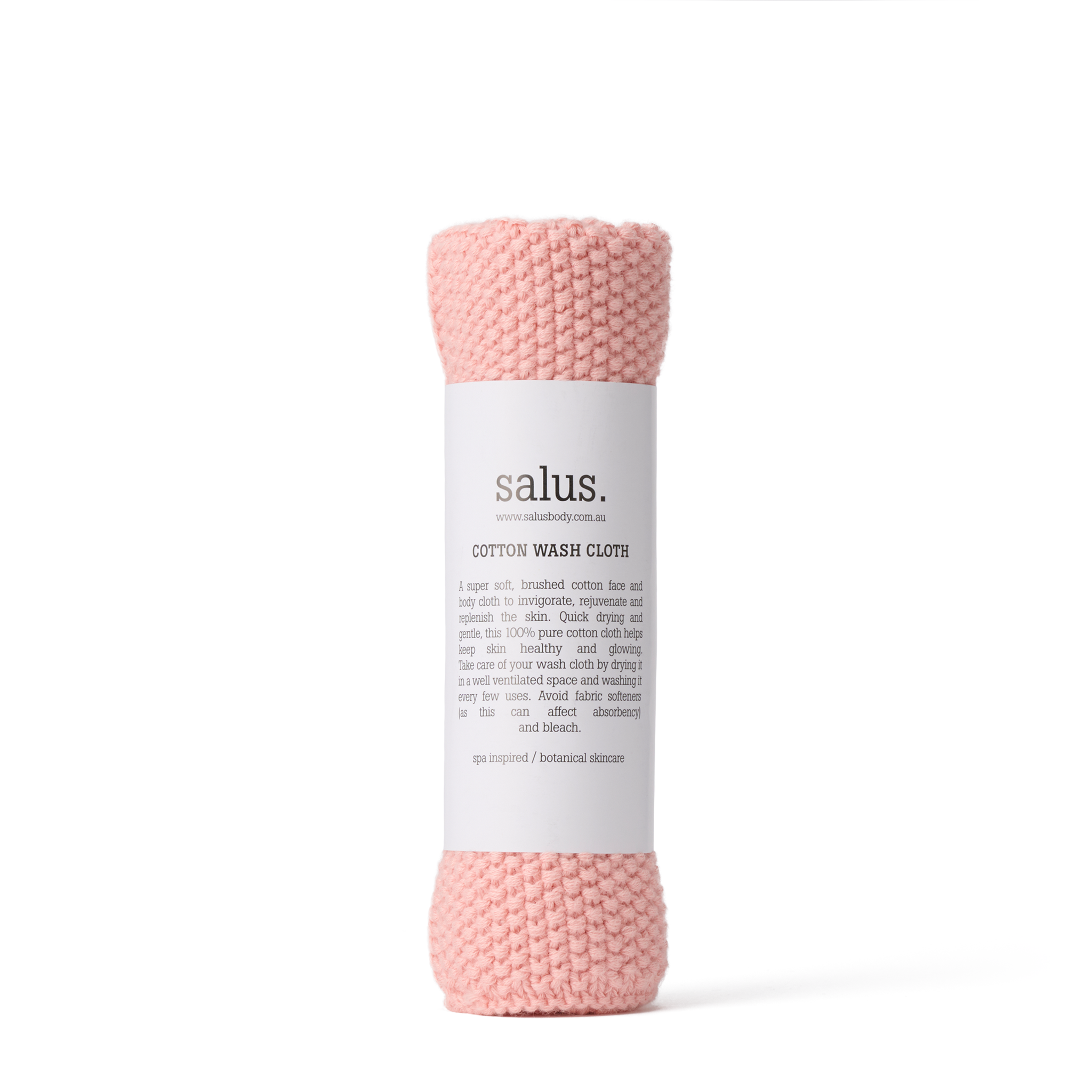 Cotton Wash Cloth, Pink