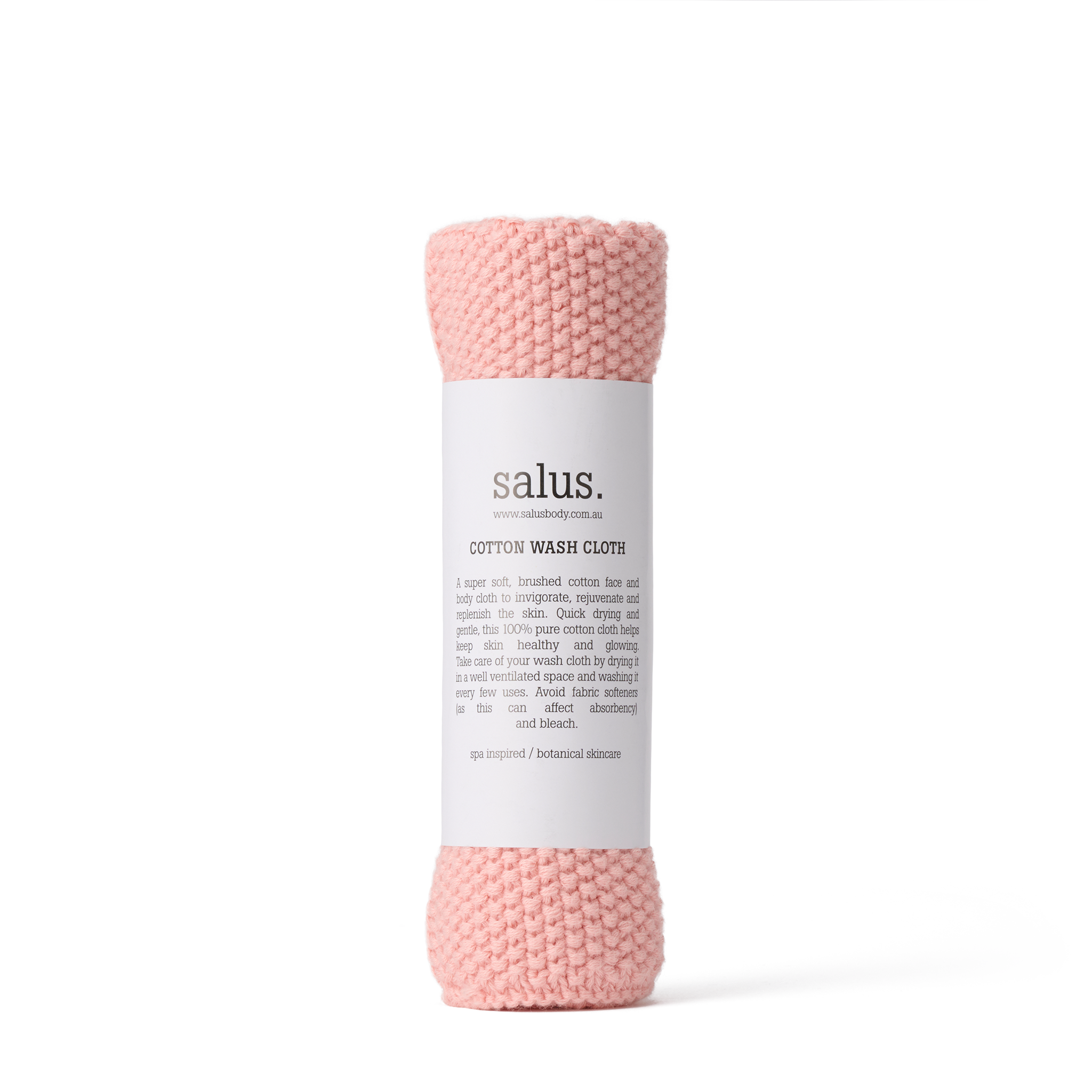 Cotton Wash Cloth, Pink